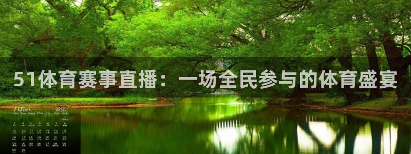 51体育赛事直播：一场全民参与的体育盛宴