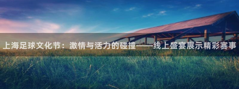 上海足球文化节：激情与活力的碰撞——线上盛宴展示精彩赛事