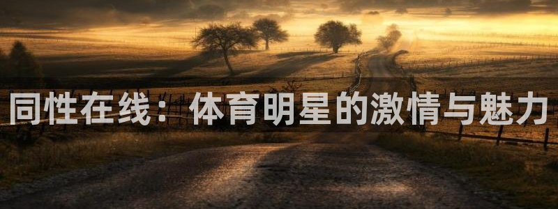 同性在线：体育明星的激情与魅力